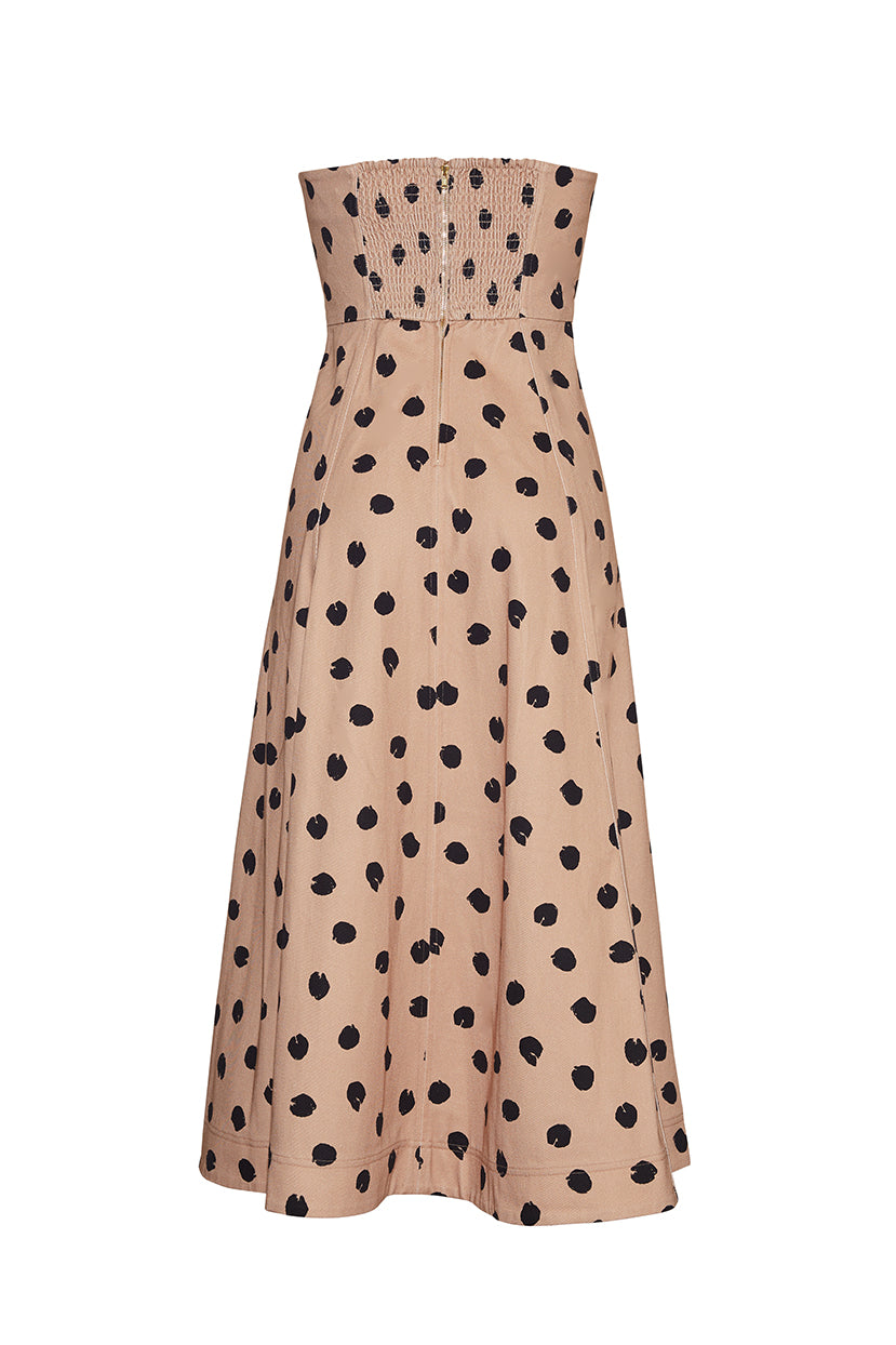 Aisha Dress | Spot Ginger Root