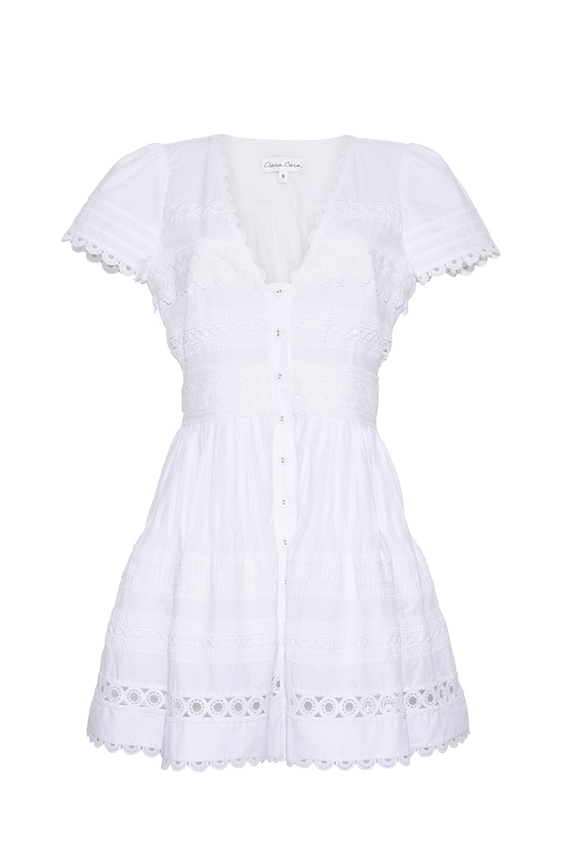 Waldorf Dress | White