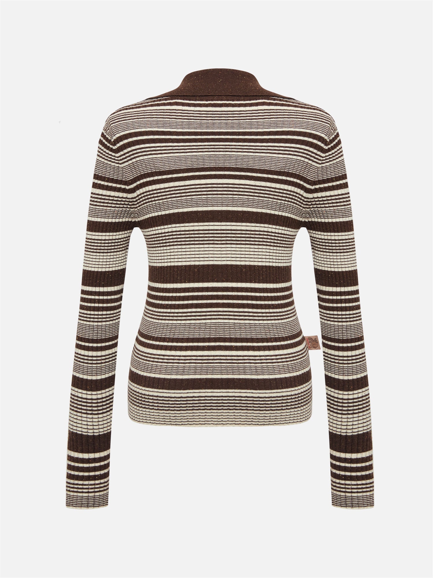 Collared Pullover | Brown
