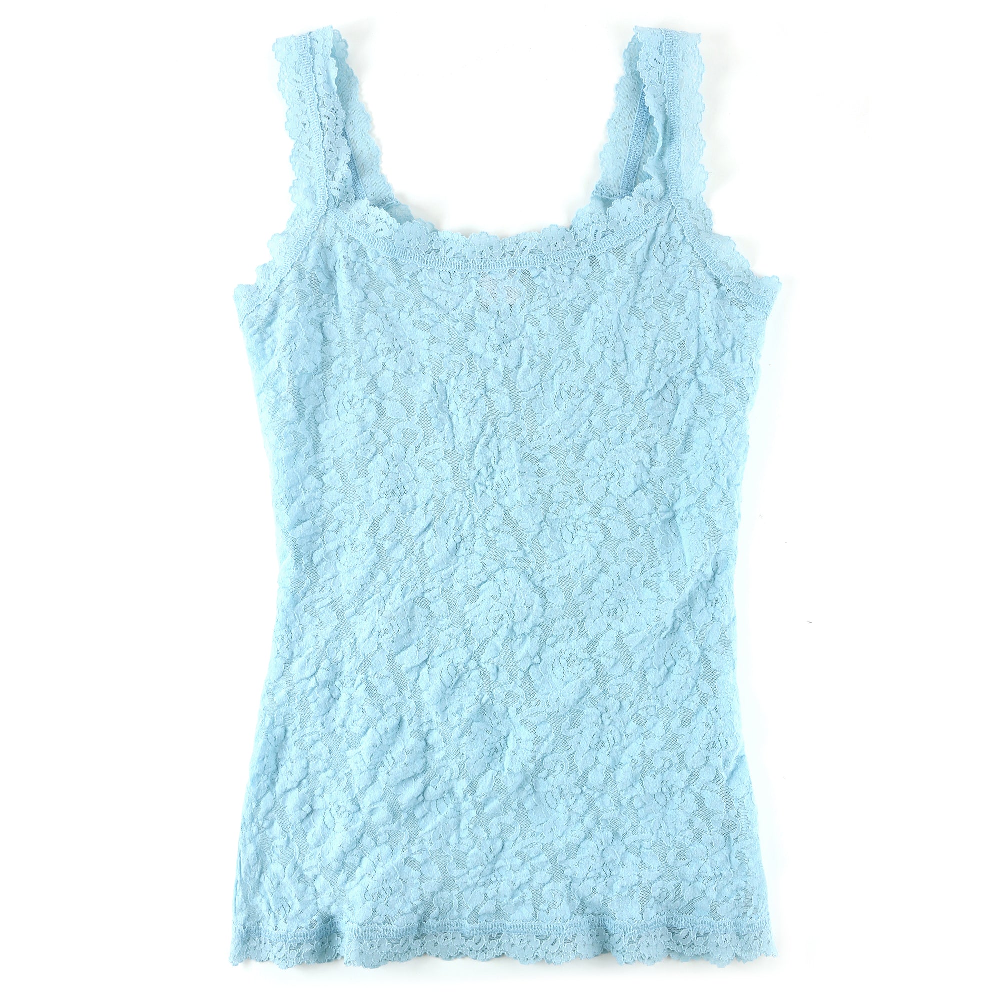 Signature Lace Unlined Camisole | Celeste Blue