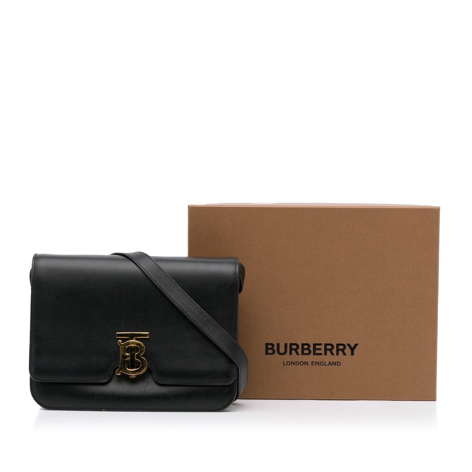 Burberry | Pre-Owned TB Crossbody | Black