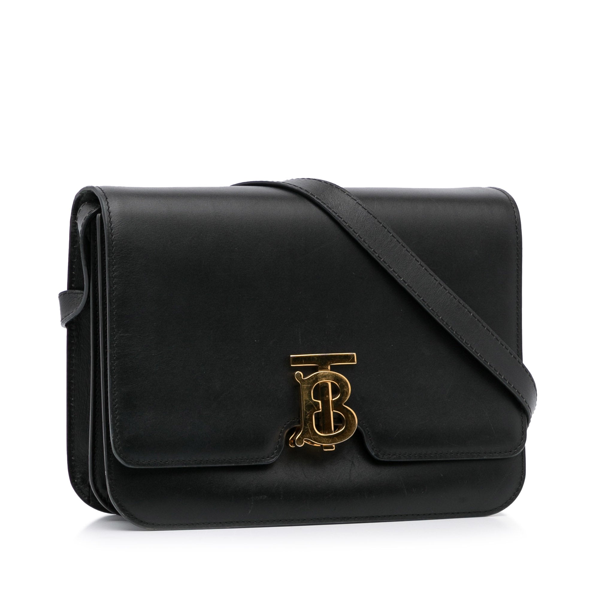 Burberry | Pre-Owned TB Crossbody | Black