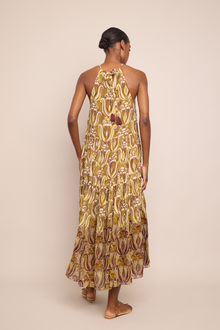 Natasha Dress | Daffodils Plum