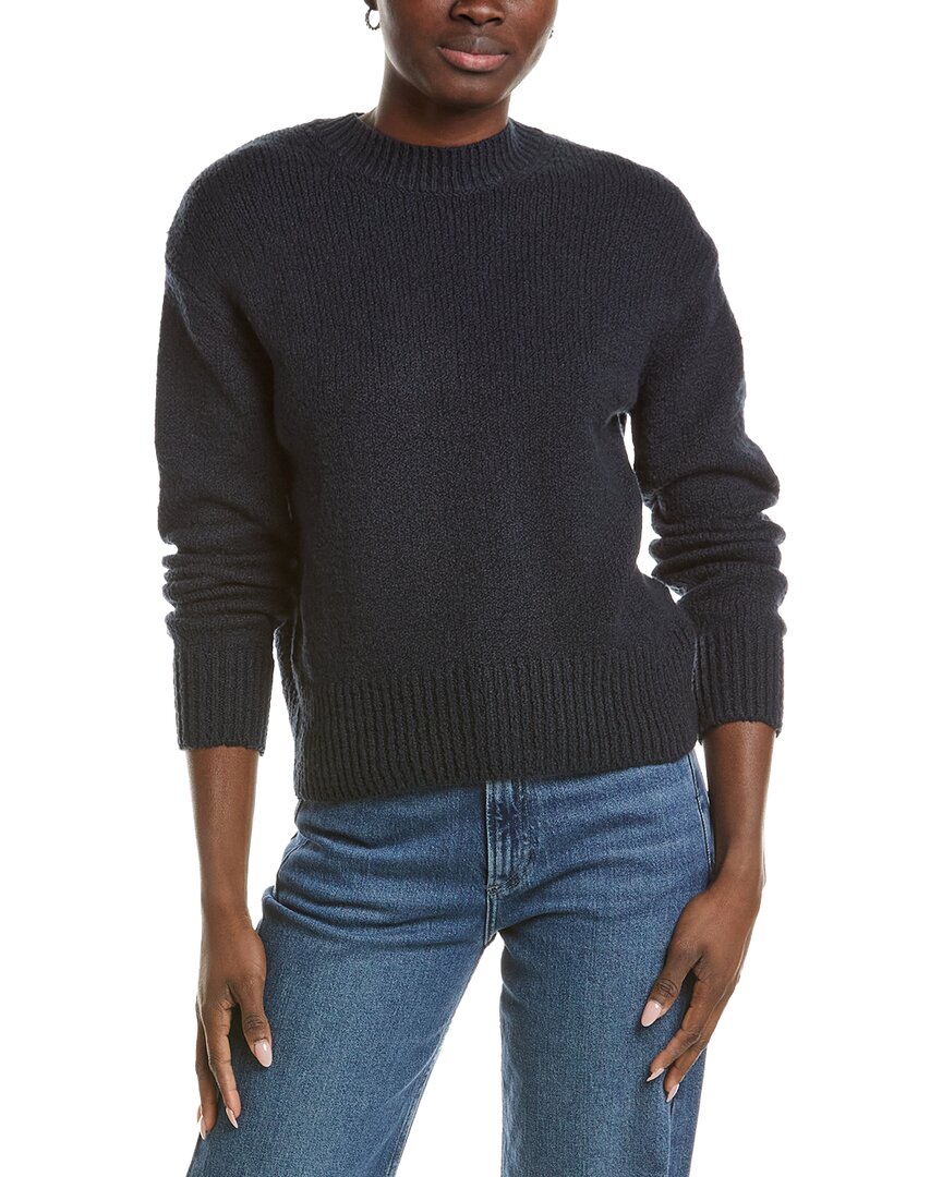 Vince | Womens | Drop-Shoulder Sweater | Blue