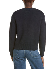 Vince | Womens | Drop-Shoulder Sweater | Blue