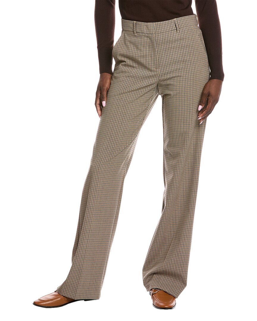 Marella | Womens | Clarion Wool-Blend Trouser | Tan