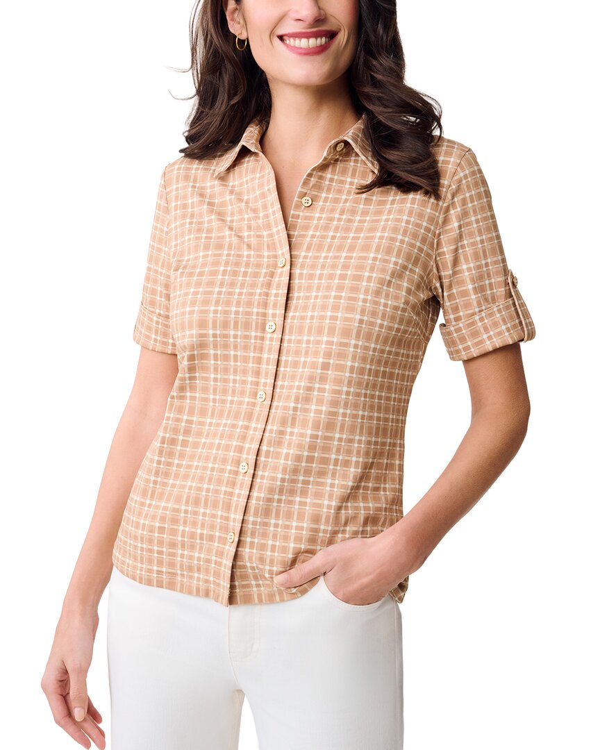 J.McLaughlin | Womens | Cornelia Top | Brown