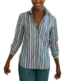 J.McLaughlin | Womens | Sloane Blouse | Grey Multi