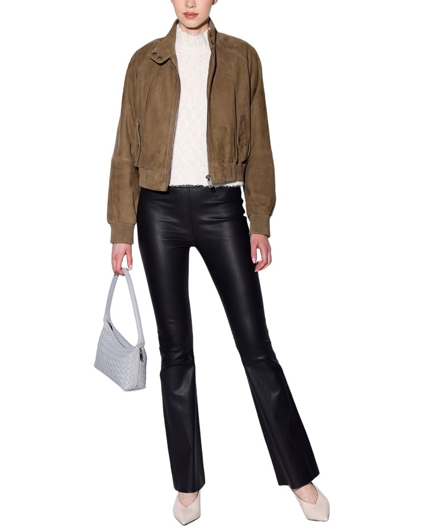 Walter Baker | Womens | Bowie Suede Jacket | Green