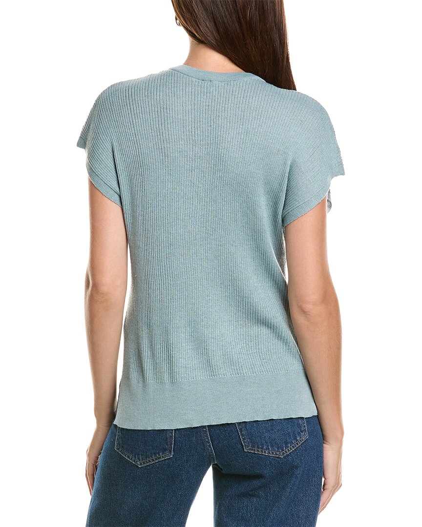 Splendid | Womens | Ribbed Top | Blue