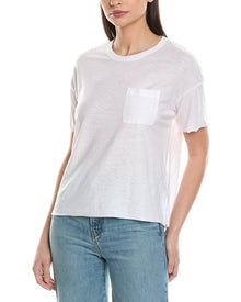 James Perse | Womens | Set of 2 Pocket T-Shirt | White