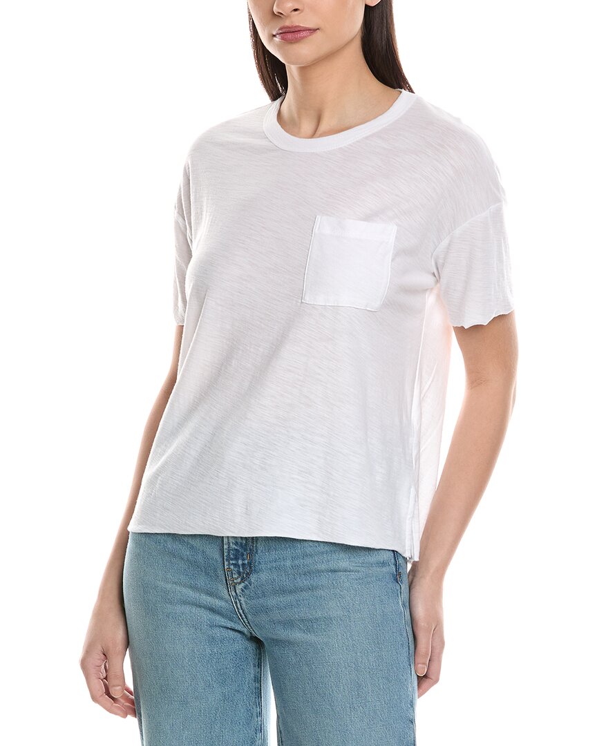 James Perse | Womens | Set of 2 Pocket T-Shirt | White