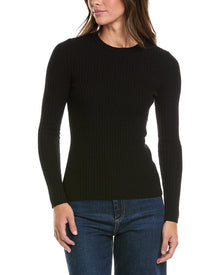 Alashan Cashmere | Womens | Ada Crewneck 100% Cashmere Sweater | Black
