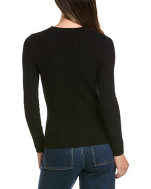 Alashan Cashmere | Womens | Ada Crewneck 100% Cashmere Sweater | Black