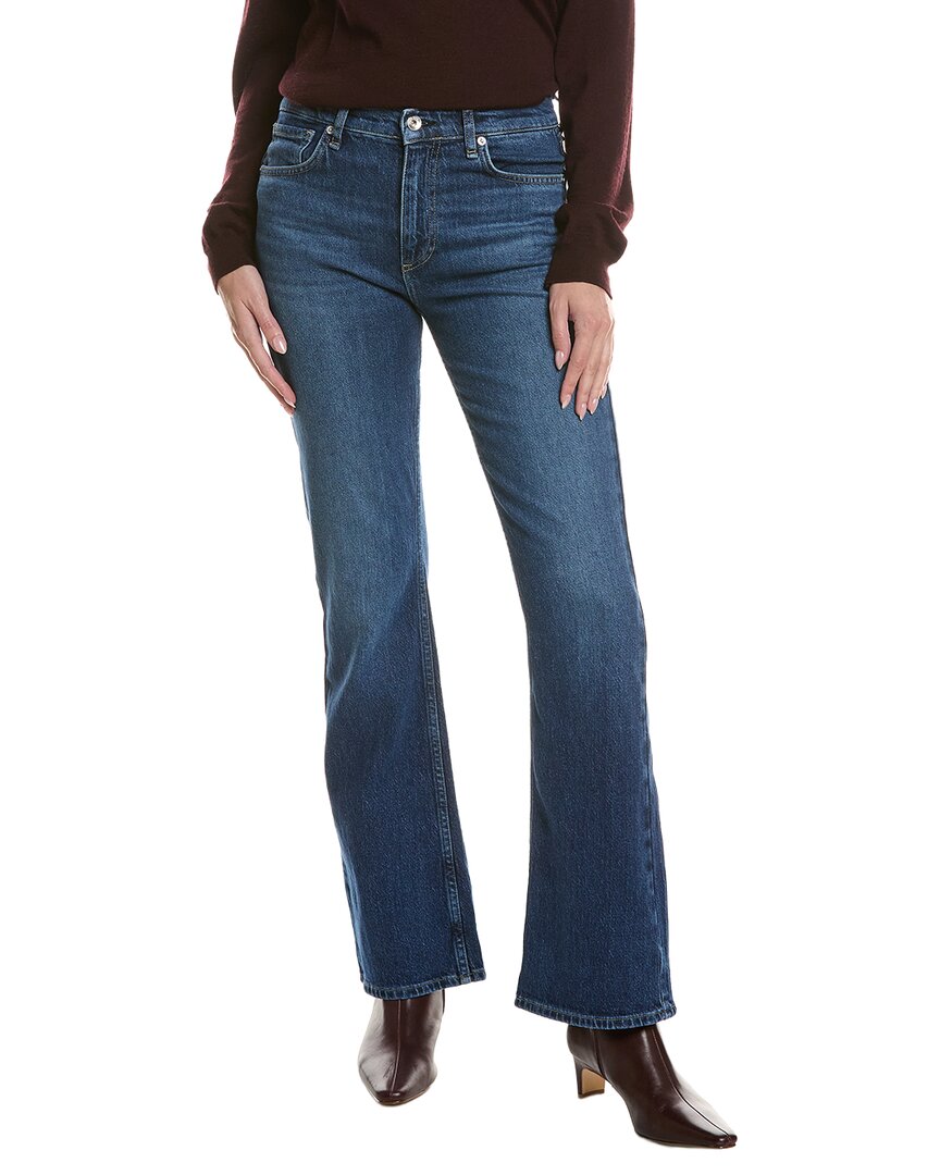 rag & bone | Womens | Blake Mid Rise Bootcut Jean | Blue