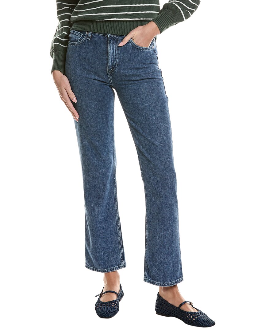 rag & bone | Womens | Alexa Mid Rise Straight Jean | Blue