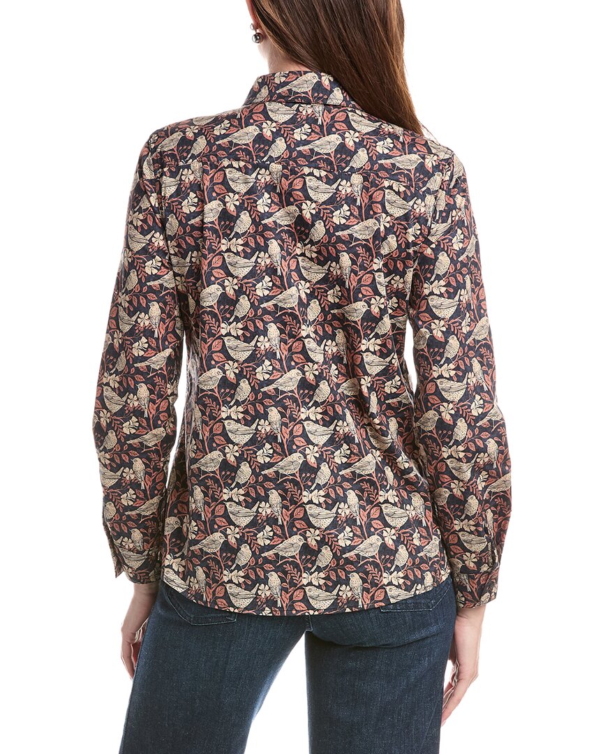 J.McLaughlin | Womens | Lois Blouse | Grey Multi