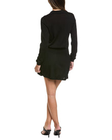 FRAME Denim | Womens | The Smart Wool Polo Dress | Black