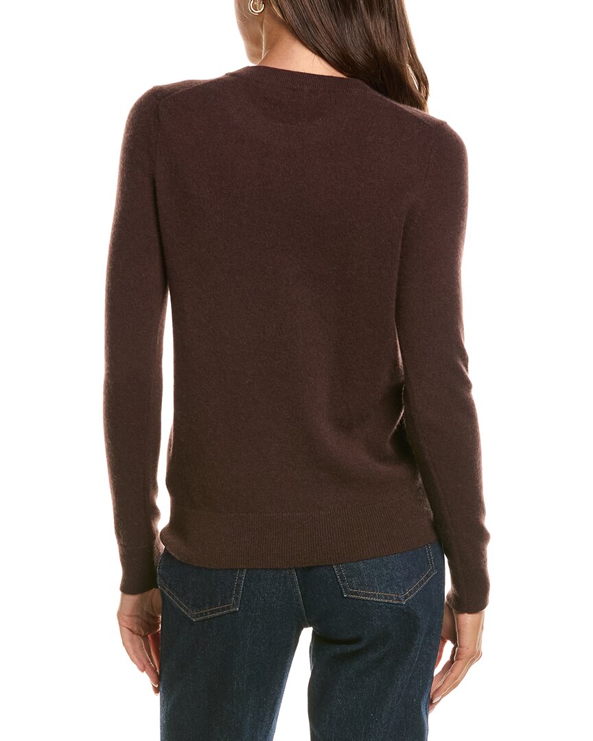 InCashmere | Womens | Basic Crewneck 100% Cashmere Sweater | Brown