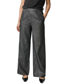 Lilla P | Womens | Metallic Pant | Grey