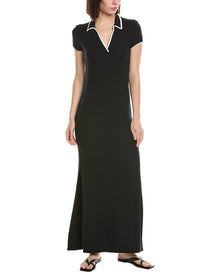 ATM Anthony Thomas Melillo | Womens | Ribbed Maxi Sheath Dress | Black
