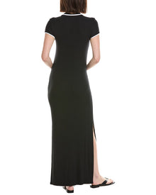 ATM Anthony Thomas Melillo | Womens | Ribbed Maxi Sheath Dress | Black