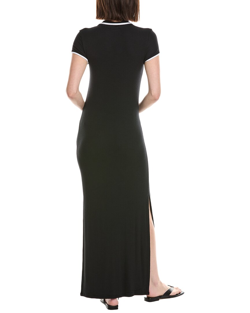 ATM Anthony Thomas Melillo | Womens | Ribbed Maxi Sheath Dress | Black