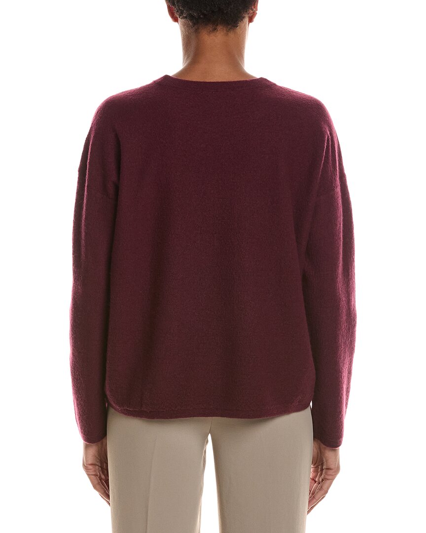 EILEEN FISHER | Womens | Wool Sweater | Wine