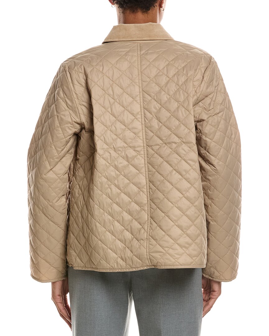 EILEEN FISHER | Womens | Quilted Jacket | Brown