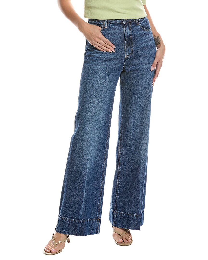 FRAME Denim | Womens | The Slice Flare Jean | Blue