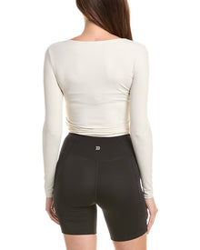 MARION | Womens | Wrap Top | White