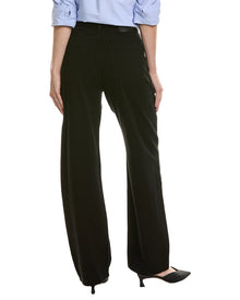 DL1961 | Womens | Karmine Black Refined Wide Leg Jean | Black