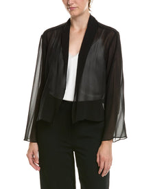 EILEEN FISHER | Womens | Silk Top | Black