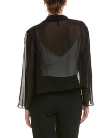 EILEEN FISHER | Womens | Silk Top | Black
