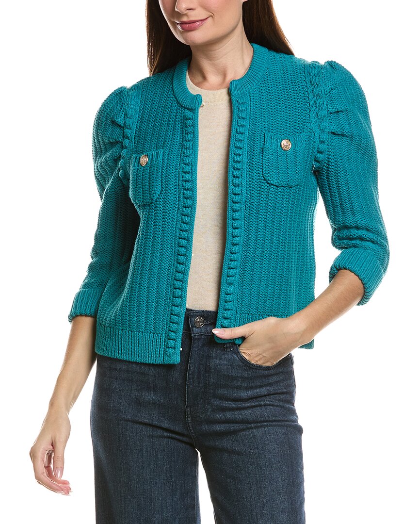 tyler boe | Womens | Liza Knit Jacket | Blue