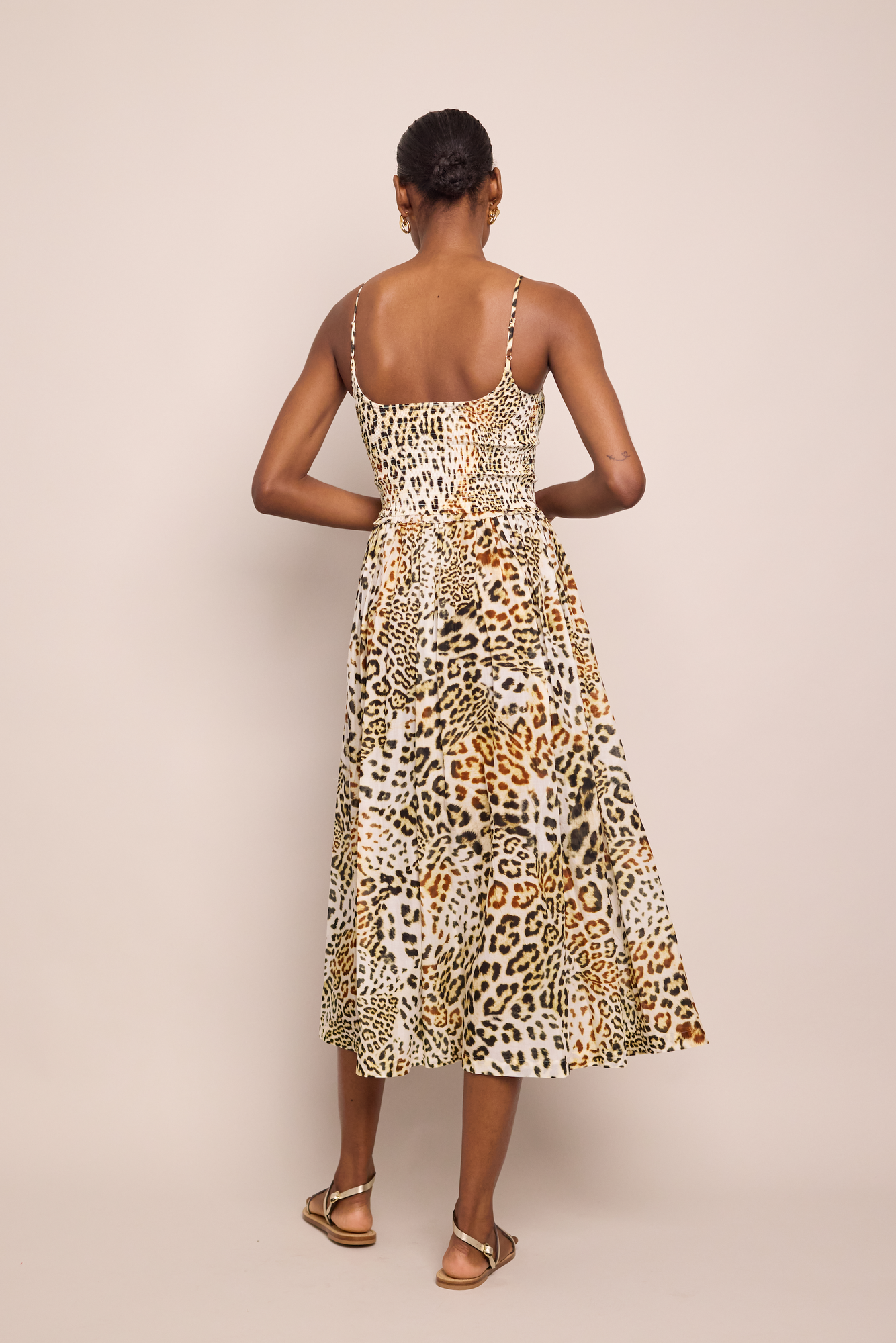 Carmen Dress | Cheetah Natural
