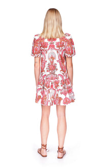 Janie Dress | Peacock Coral