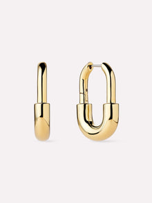Brynley Large Hoops | 14K Gold on Brass