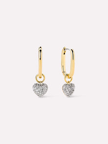 Ellery Drop Earrings | 14K Gold on Brass | Cubic Zirconia