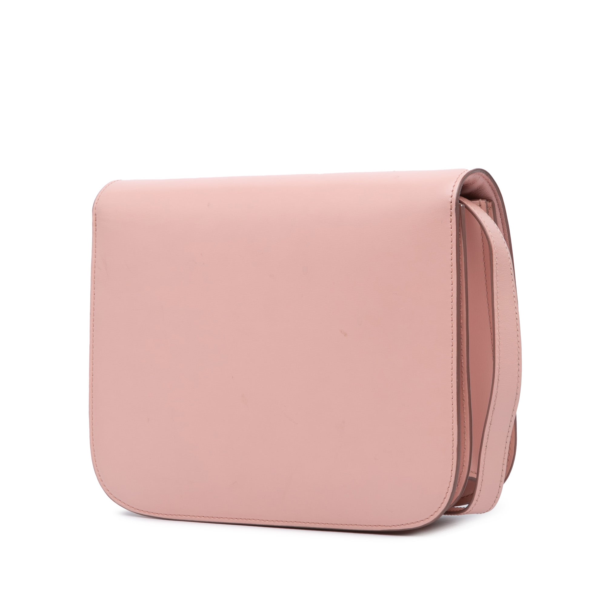 Celine | Pre-Owned Medium Calfskin Classic Box - II | Pink/Light Pink