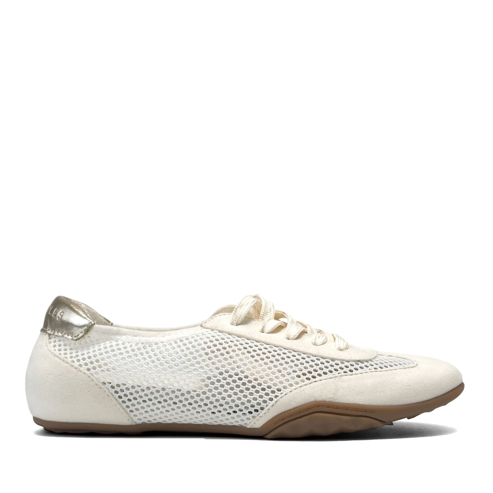Opal Sport Sneaker | Eggnog Mesh/Faux Suede