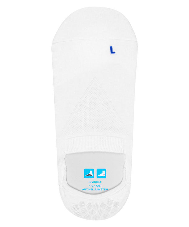 Unisex | Cool Kick Invisible Socks | White