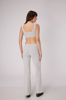 Pointelle Lounge Pants | Heather Grey
