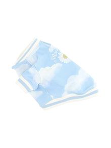 Girls | Dog Coat With All-Over Cloud Print | Cloud