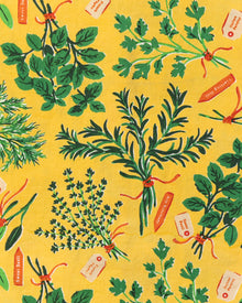 Herb Garden - Long Sleep Set - Citrine - Printfresh