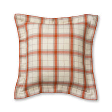 Aberdeen Euro Pillow | Ivory / Orange