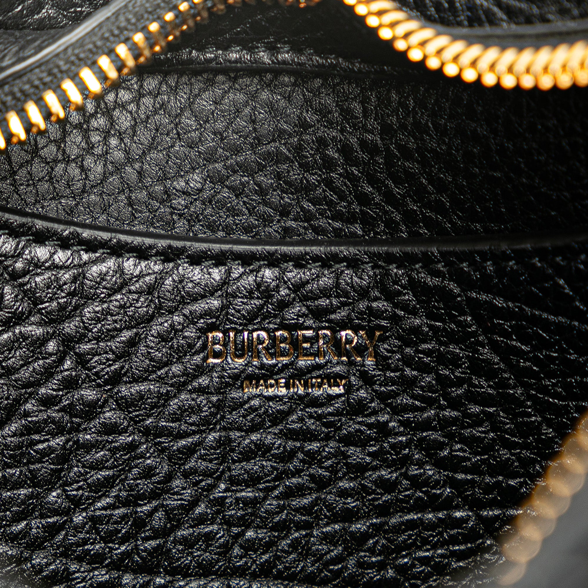 Burberry | Pre-Owned Small Cotton Chess Shoulder Bag | Black