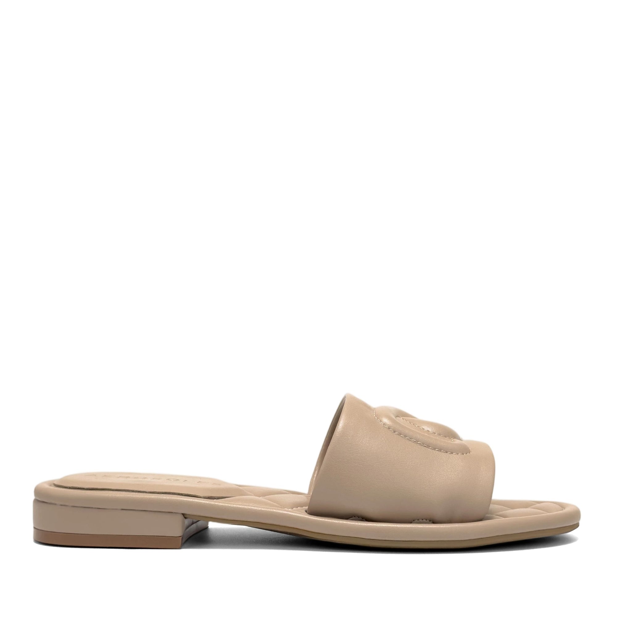 Jilda Sandal Flat | Dune Faux Soft Nappa