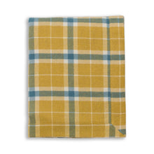 Aberdeen Throw | French Yellow / Teal