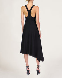 Halston | Mazie Racer Back Dress | Black